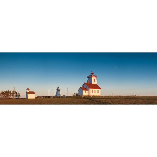 Canada-Prince Edward Island-Wood Islands-Wood Islands Lighthouse-sunset
